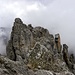 Im Abstieg von Vordere Platteinspitze,in Lechtaler Alpen.
