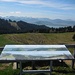 Stöcklichrüz - Panoramatafel Richtung Sihlsee