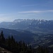 Panorama Spitzstein: Hohe Tauern, Kaisergebirge und Zillertaler