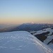 der Mont Blanc,links der Schatten der Vincent-Pyramide