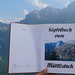 Schmuckes Gipfelbuch auf dem Mättlistock