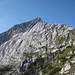 die N-Seite der Alpspitze, durch die die Nordwand-Ferrata führt