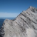 tolles Wegstück: der hinter uns liegende Grat von der Alpspitze zur Grießkarscharte