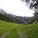 Rückblick ins Fundaisbach,in Lechtaler Alpen...