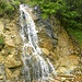 Kleine Wasserfälle am  Ende des Fundaisbach.