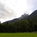 Später diese Abend, von  unsere Hotel, Blick  zum Vordere Platteinspitze, 2562m,Sonntag  waren  wir  dort oben...