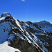 Blick vom Clariden-Westgipfel zum Clariden