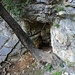 <br />Beim Einstieg in die Grotte sieht es so aus