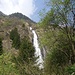Der Partschinser Wasserfall vom Zustieg aus