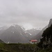 Im Aufstieg zum Steinsee,2260m, bei  leichter Regen...