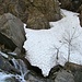 Schneereste im Tobel des Ri di Larèchia.