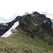 Il monte Ventolaro e la cresta percorsa