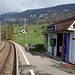 Start beim Bahnhof  Corcelles (Halt auf Verlangen)
