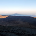 Schatten des Teide, rechts der Spitze erkennt man Gran Canaria. Der Schatten wird später noch länger, etwa 100km lang..