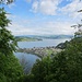 Blick auf Stansstad - mit Blick zum Alpnacher-, Vierwaldstätter- und Küssnachtersee