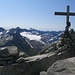 Auf dem Gipfel mit Blick auf das Muttenhorn