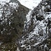 Il vallone/canale di salita per raggiungere l'alpeggio Gran Vaudala, fotografato nei giorni successivi durante la discesa dal rifugio.