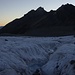 Am Morgen auf dem Cheilon-Gletscher