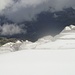 Der Gletscherabbruch in der Nähe der Tierberglihütte