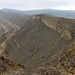 The ridge that separates Azerbaijan (left) from Georgia (right)
