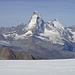Zoom macht's möglich: Das Matterhorn ist zum Greifen nahe.