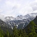 Heiterwand, in Lechtaler Alpen, auf  die Hahntennjochstrasse ausgesehen.