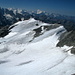 Blick vom Monte Leone über den Alpjergletscher