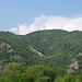 Blick von Dömös auf die Berge am gegenüberliegenden Donauufer