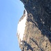 Il bianco lenzuolo sul pendio finale del Vogorno dalla cresta