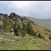 Peisaj urcand spre Parangul Mic - zona ocrotita
