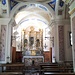 L'interno dell'oratorio di Sant'Antonio nell'omonima località.