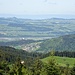 Aaretal und Längenberg, ganz hinten der Jura
