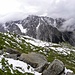 Im Abstieg zum Vorderes Alpjoch,mit Hinteres Platteinspitze(2723m) in Hintergrund.
