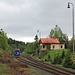 Jedlová - nádraží (Tannenberg - Bahnhof), der Mn 86010 ohne Güterwagen