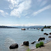 Aussicht von Herrliberg auf den Zürichsee