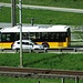 Verkehrsträger-Auswahl: Bahntrasse, Kantonsstrasse, Autobahn und Gemeindestrasse, dazwischen der Ticino