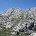 Gipfelaufbau des Monte Corrasi. 