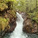 der "sagenhafte" Wasserfall am Sagenbach