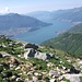 Monte Berlinghera : vista sul Lago di Como