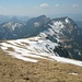 Aussicht zu meinen nächsten Gipfeln: Mittaggüpfi / Gnepfstein (1916,6m) und links etwas weiter hinten die Stäfeliflue (1922m).