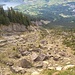 Blick nach Goldau. Bergsturz 1806