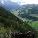 Abstieg mit Blick auf Mühlwald