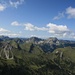 Blick von der Leilachspitze über die Allgäuer Alpen