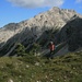 im Gappenfelder Kar, Blick zur Leilachspitze