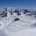 Blick Südost ins Skitourenparadies