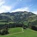 Der Grünten über der Alpe Berghofer Wald