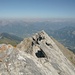 Blick über Berger Calanda zum Schesaplana