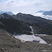 Gletscherüberrest in der Pizzo Centrale-Südflanke