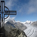 dafür blauer Himmel in Richtung Dreigestirn