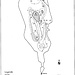 <b>Planimetria del Laghetto Moesola, rilevata il 4.7.1976. La profondità massima è di 20 m.<br />(Fonte: Dr. Conradin A. Burga, Professor für Physische Geographie und Biogeographie am Geographischen Institut der Universität Zürich).</b>